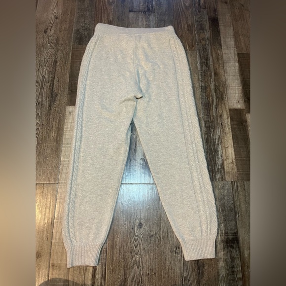 Krimson Klover Chalet Jogger in Oat Wool Cashmere Blend Women’s Size Medium - Picture 6 of 8